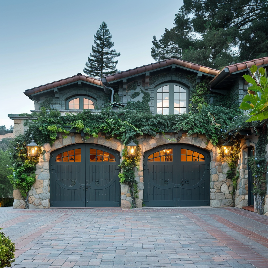 faux carriage garage doors