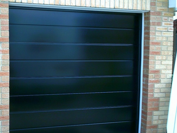Black Garage Doors
