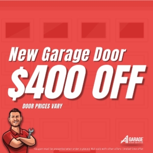 A1 Garage Service $400 OFF New Garage Doors