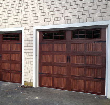 Overhead Doors Carriage House Stamped
