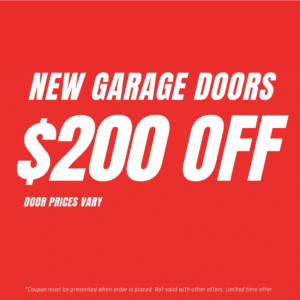 New Garage Door Installation Discount