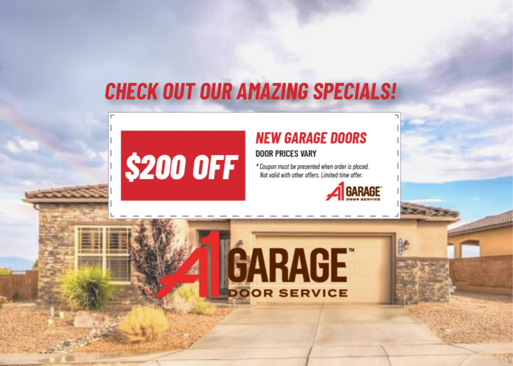 bellevue NE garage door coupon - $200 off