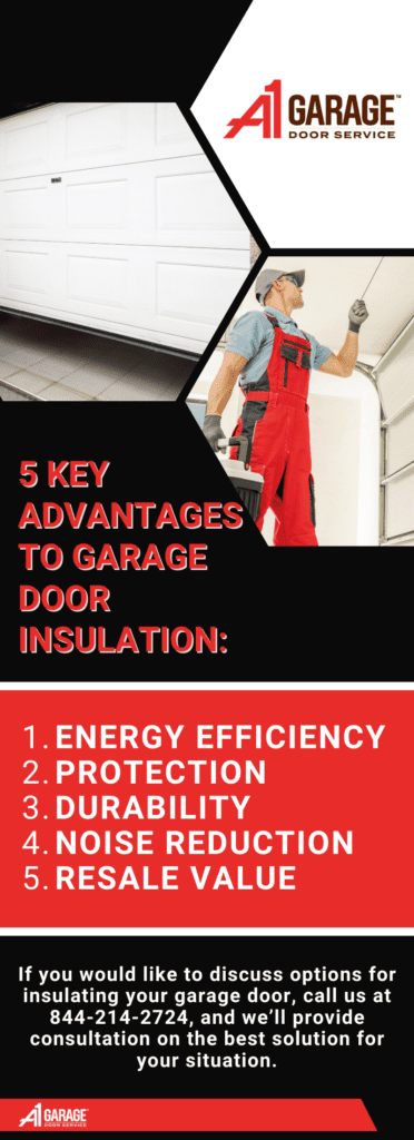 Garage Door Insulation Benefits & Material Options | A1 Garage Door Service