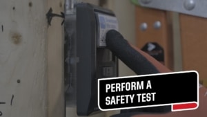 perform a safety test