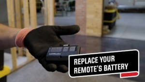 replace your remote's batteries