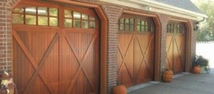 C.H.I. Overhear Doors - Wood Carriage House Garage Door