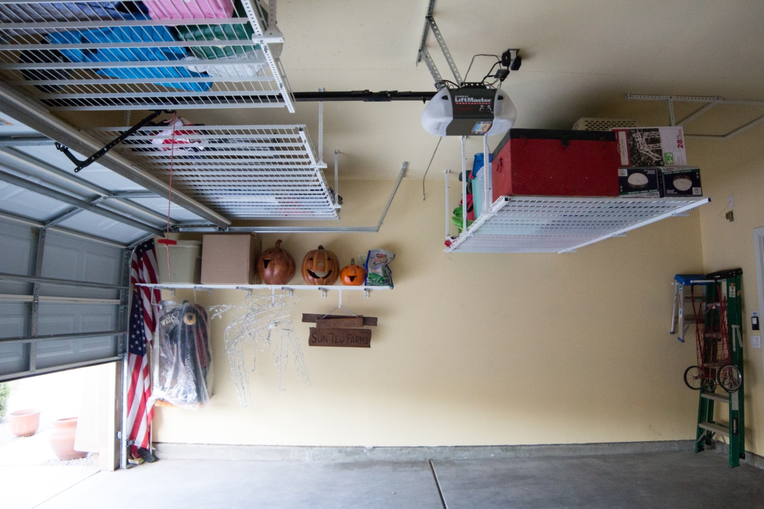 BEST Garage Storage Solutions - Before & After Photos of Garage Ceiling ...