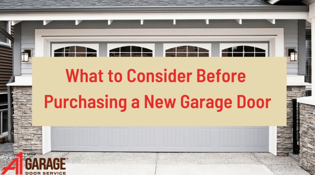 What To Consider Before Buying A New Garage Door 1024x569 