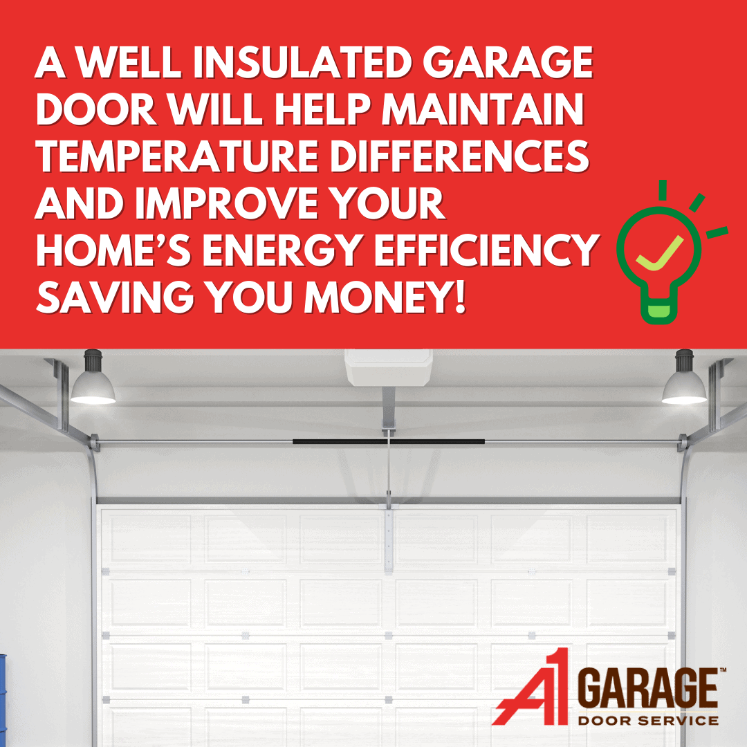 How to insulate a garage door for improved energy efficiency?