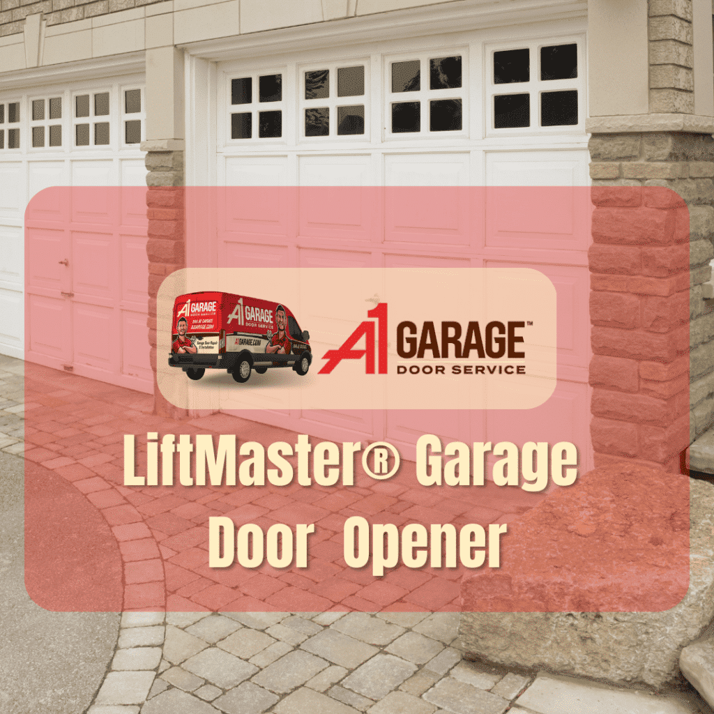 LiftMaster® Screw Drive Garage Door Opener Installation and Repair Near You A1 Garage Door Service