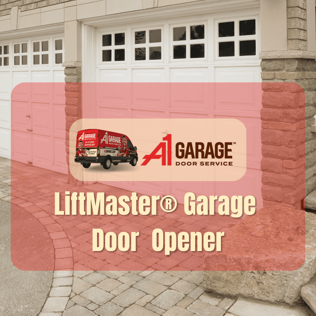 A1 Garage Door Services LiftMaster 12 HP Screw Drive Garage Door Opener