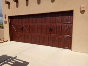 Chesnut Brown Garage Door