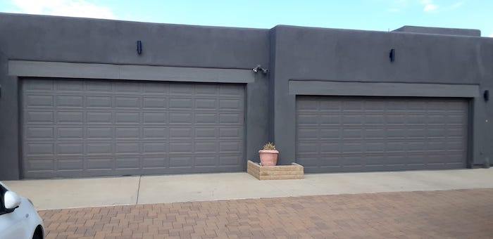 gray garage doors near you