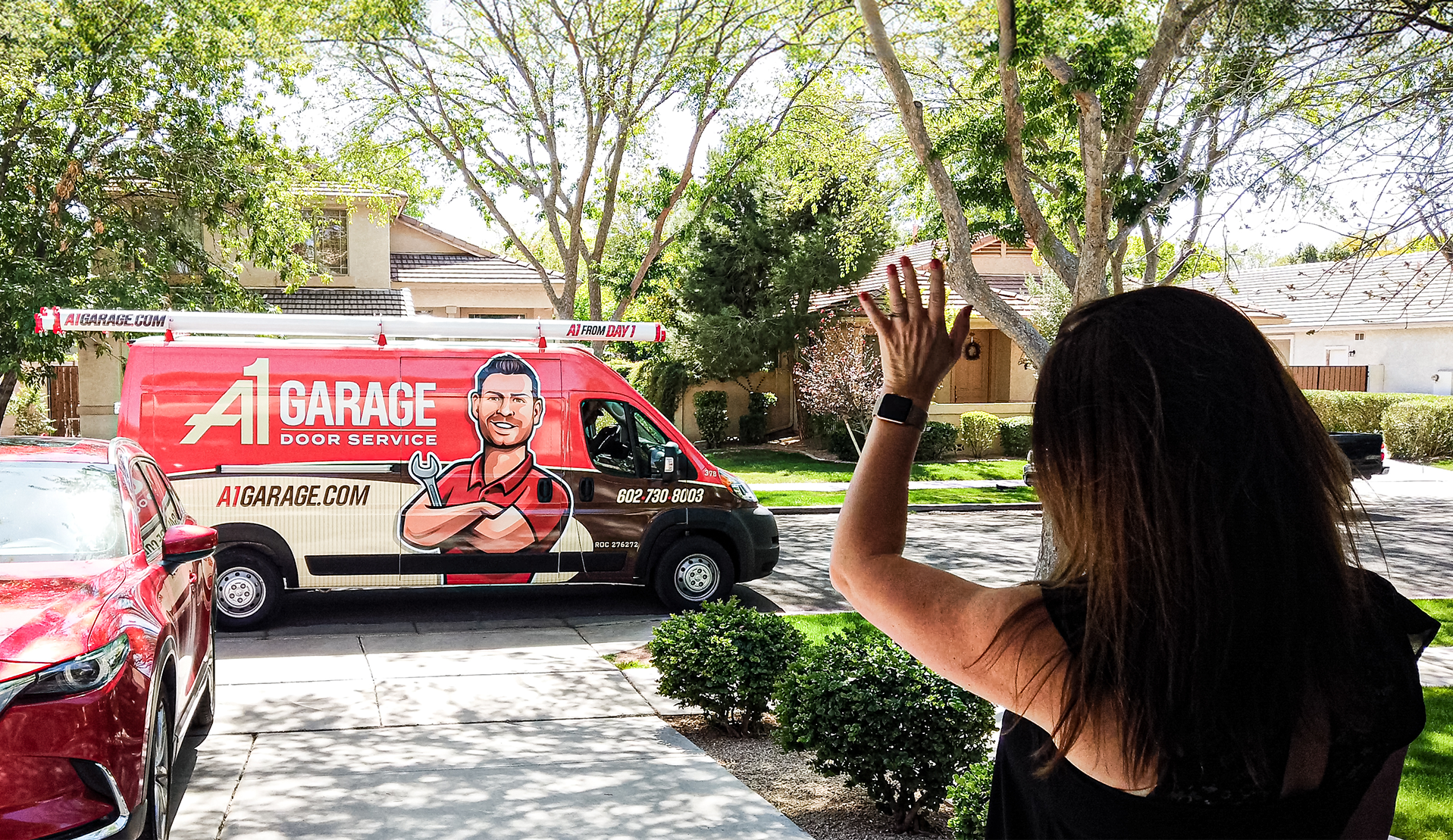 Garage door hero