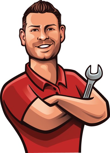 a1 garage logo mascot 1