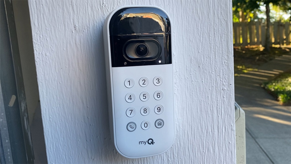 Garage Door Video Keypad