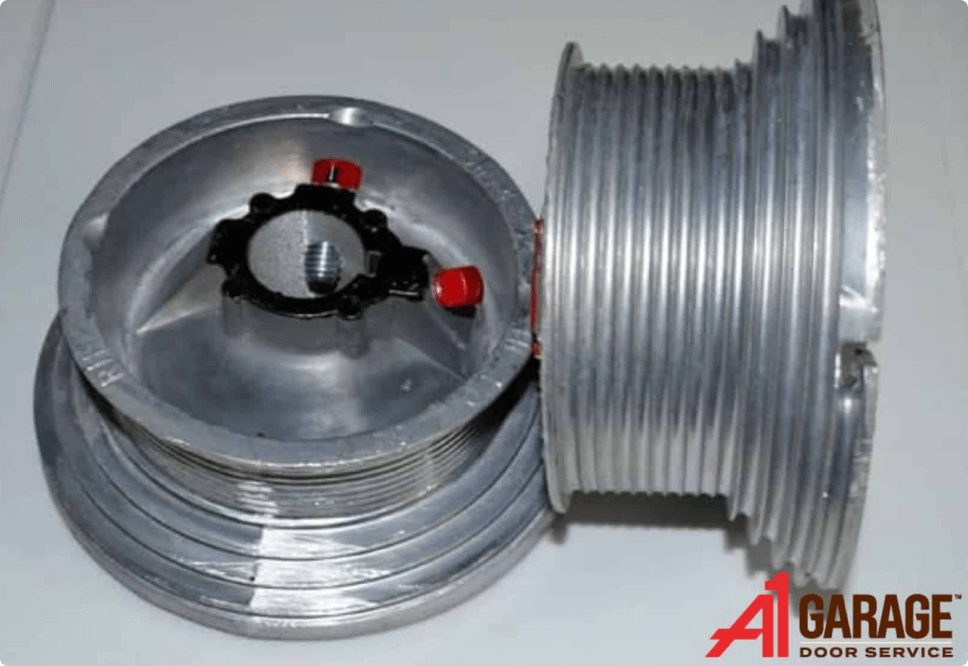 Garage door drum replacement