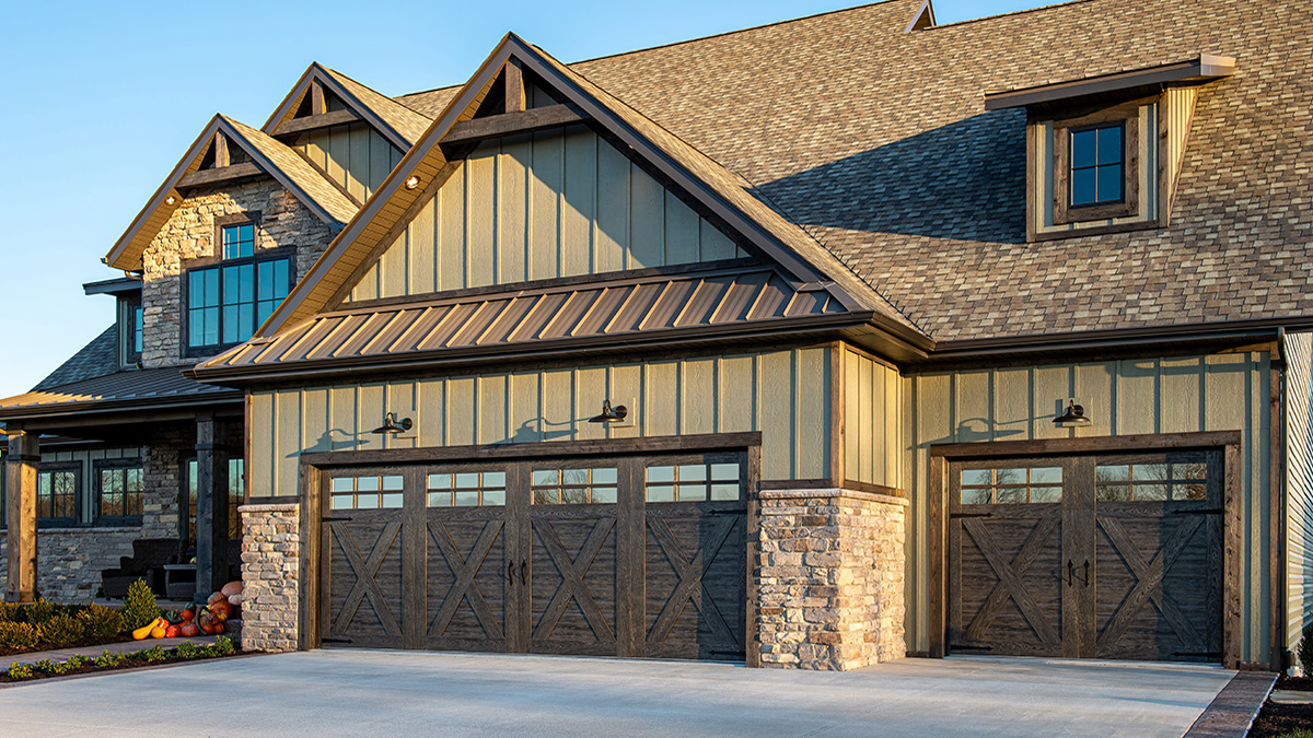 Insulated Carriage House Garage Doors