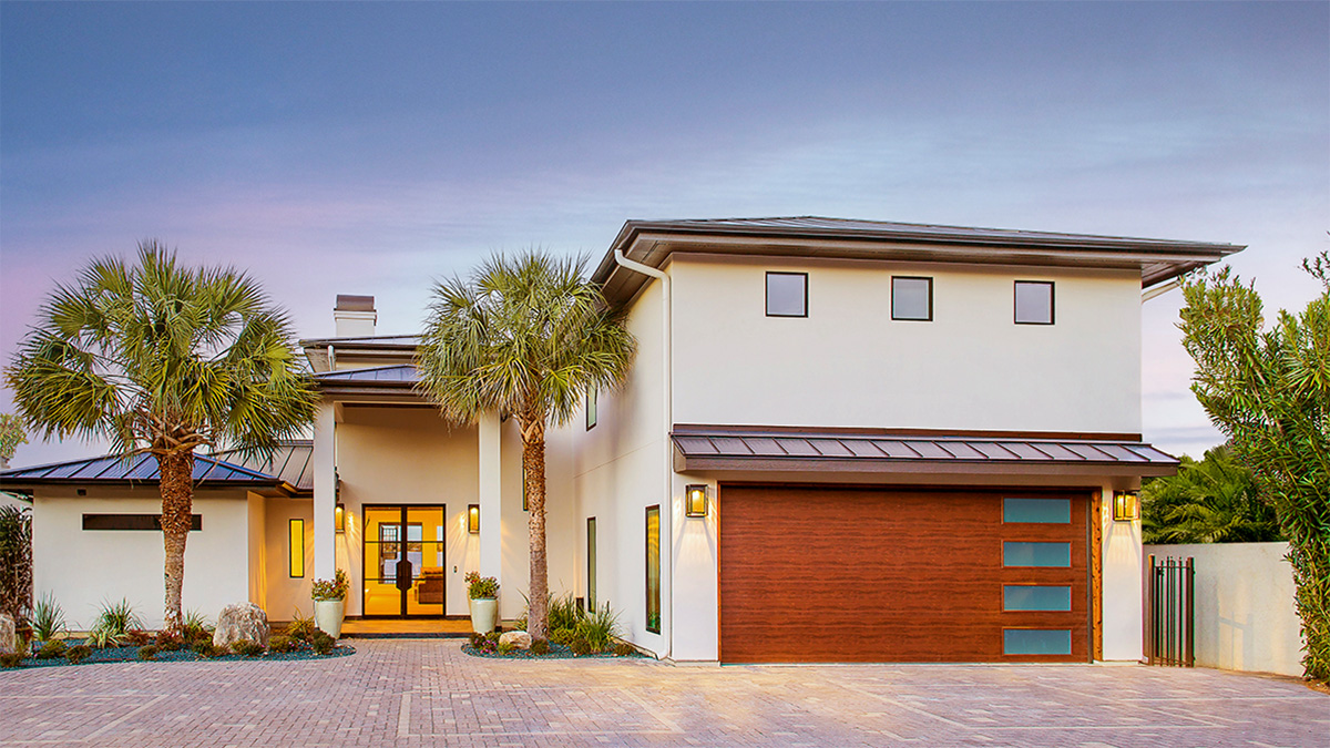 Modern Steel Garage Door Material