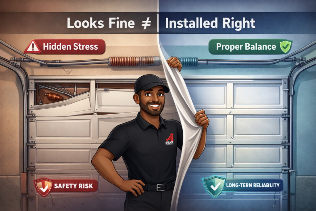 Why Professional Garage Door Installation Matters: Safety, Warranty & Cost