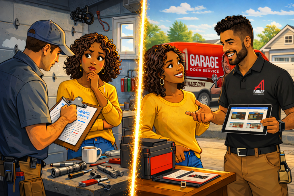 How to Know You’re Getting a Professional Garage Door Technician