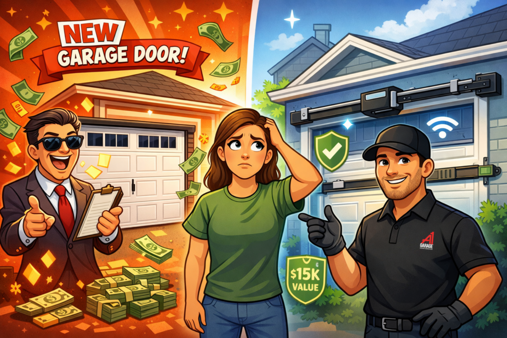 Before You Replace Your Garage Door: The Upgrades That Deliver Real ROI