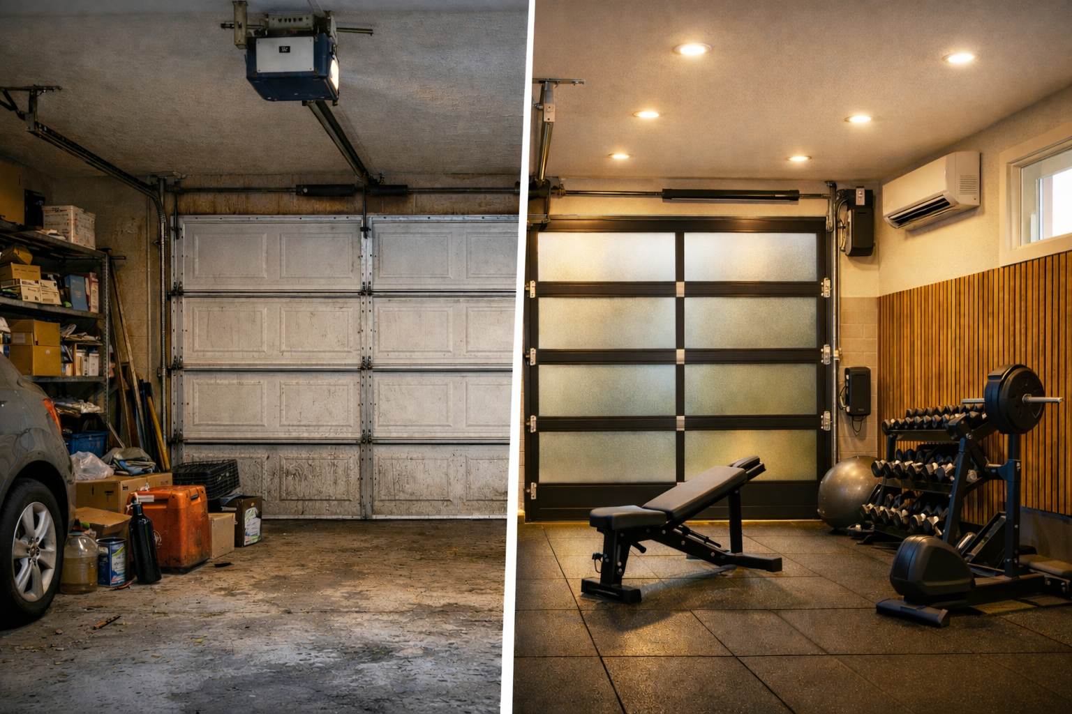 Garage door hero