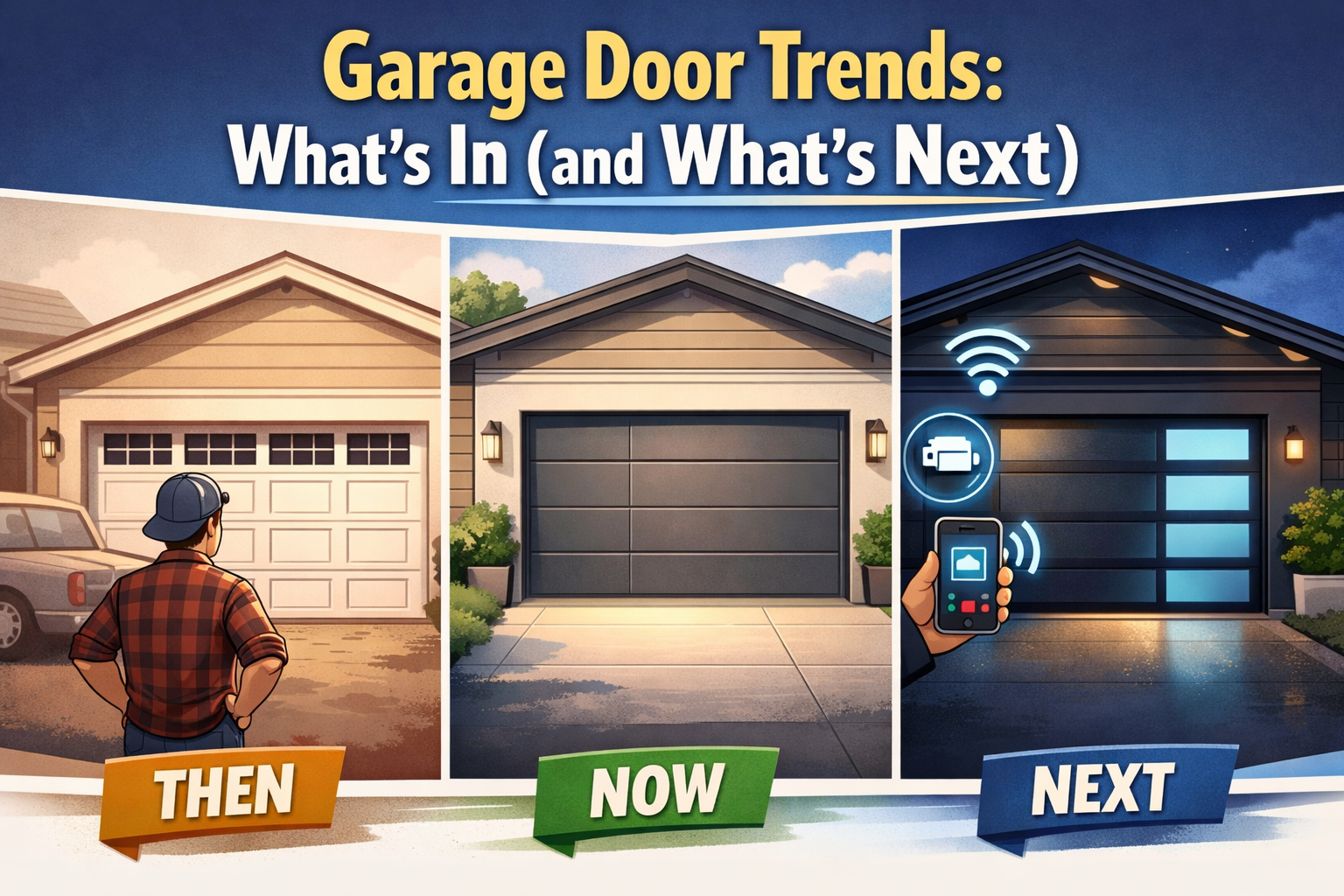 Garage Door Trends Homeowners Need to Know in 2026