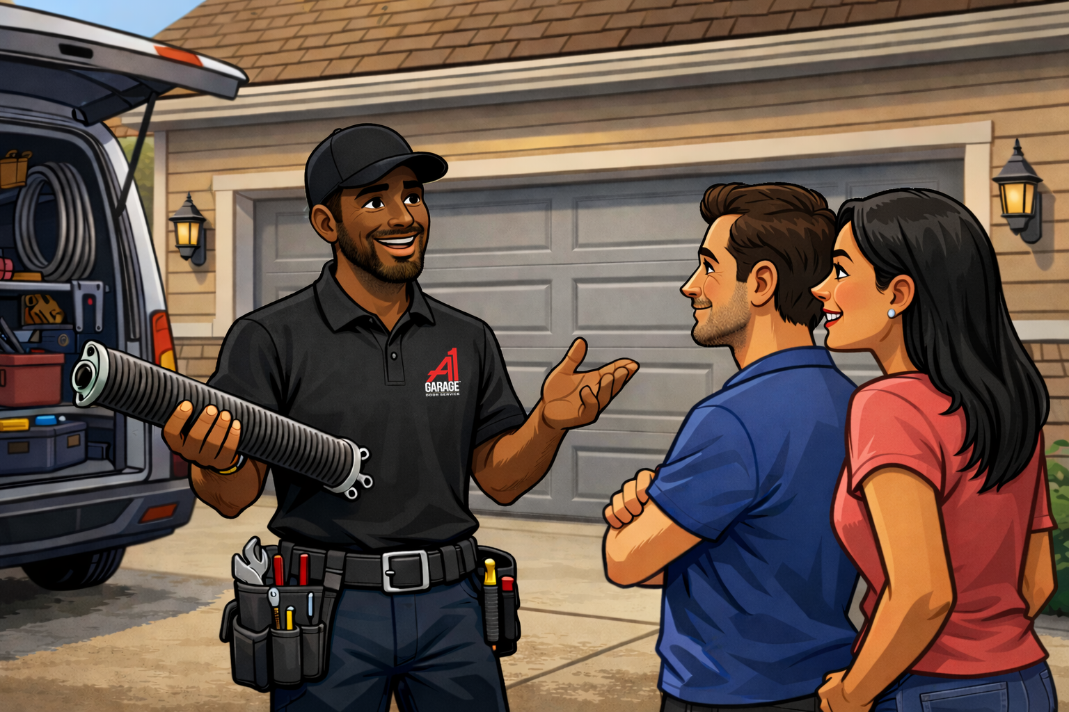 Garage door hero