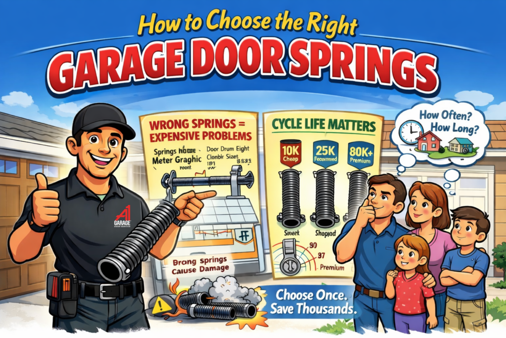 How to Choose the Right Garage Door Springs for your Home