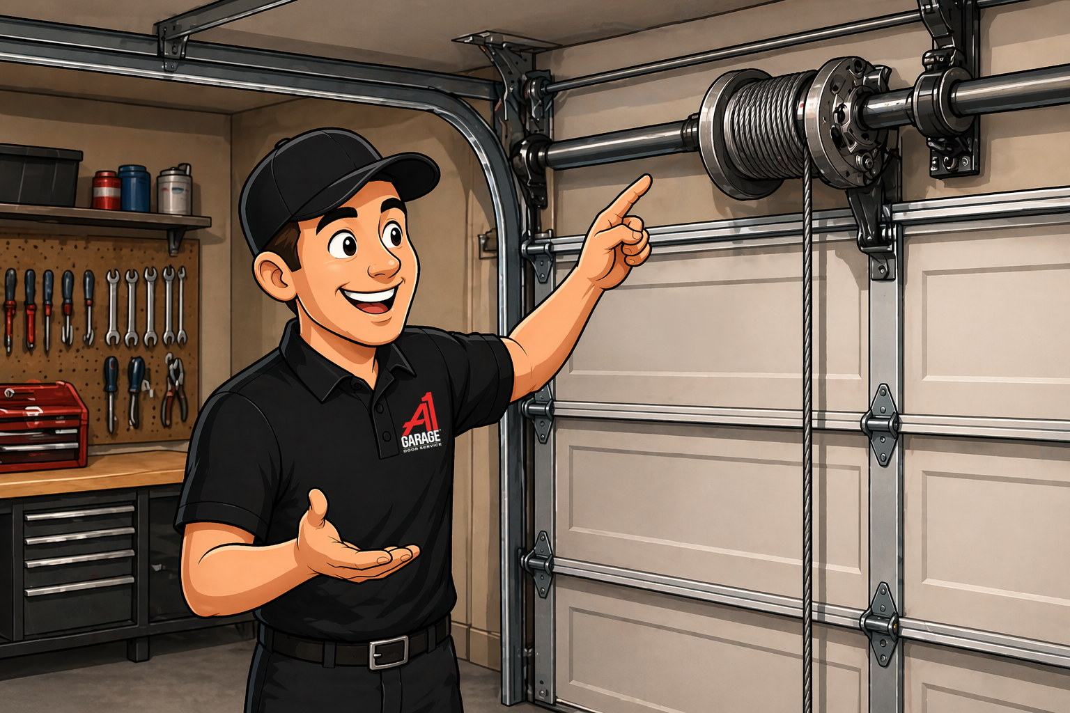 Garage door hero
