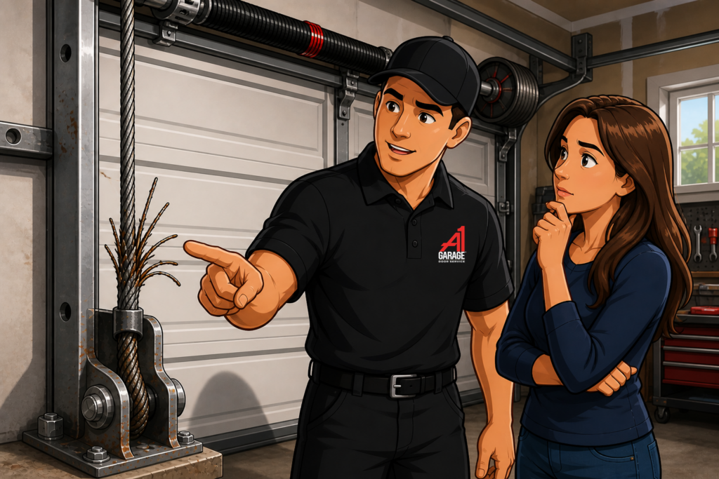 Garage Door Cable Repair: 5 Warning Signs Before It Snaps