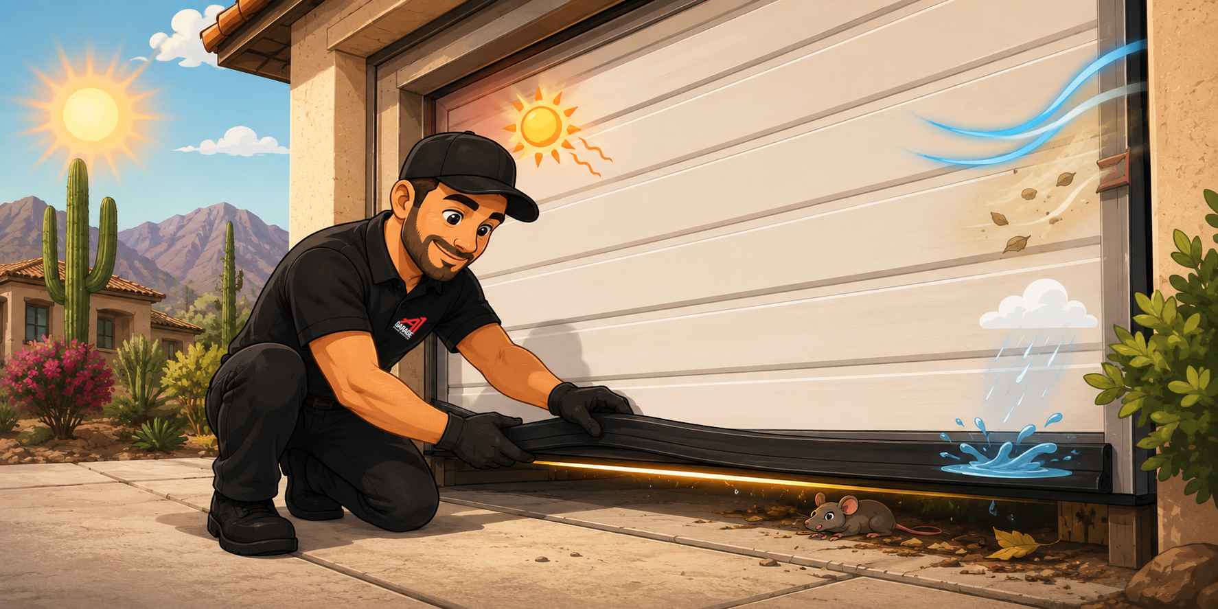 Garage door hero