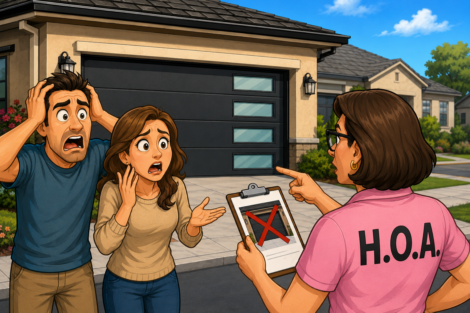 Garage door hero