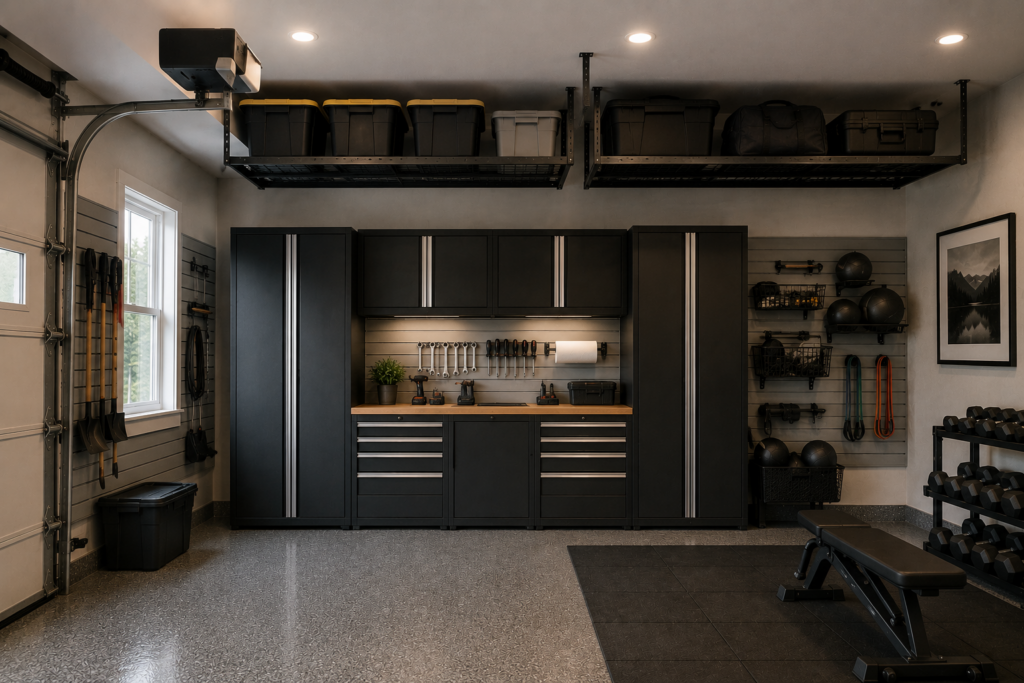 Storage Systems That Don’t Wreck Your Garage Design: How to Stay Organized Without Turning Your Garage Back into a Storage Unit 