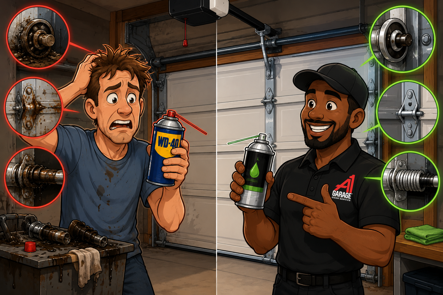 Garage door hero
