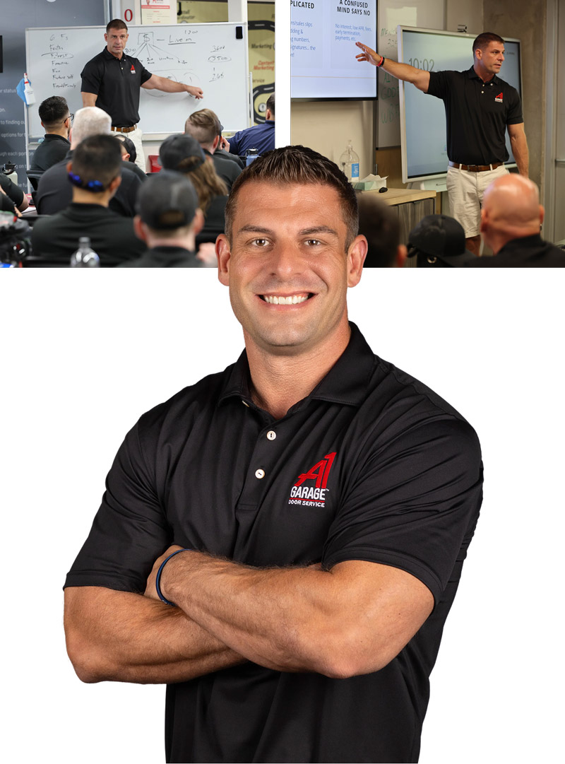 Tommy Mello, CEO of A1 Garage Door Service