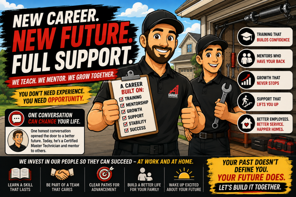 Can You Start a Garage Door Career With No Experience?