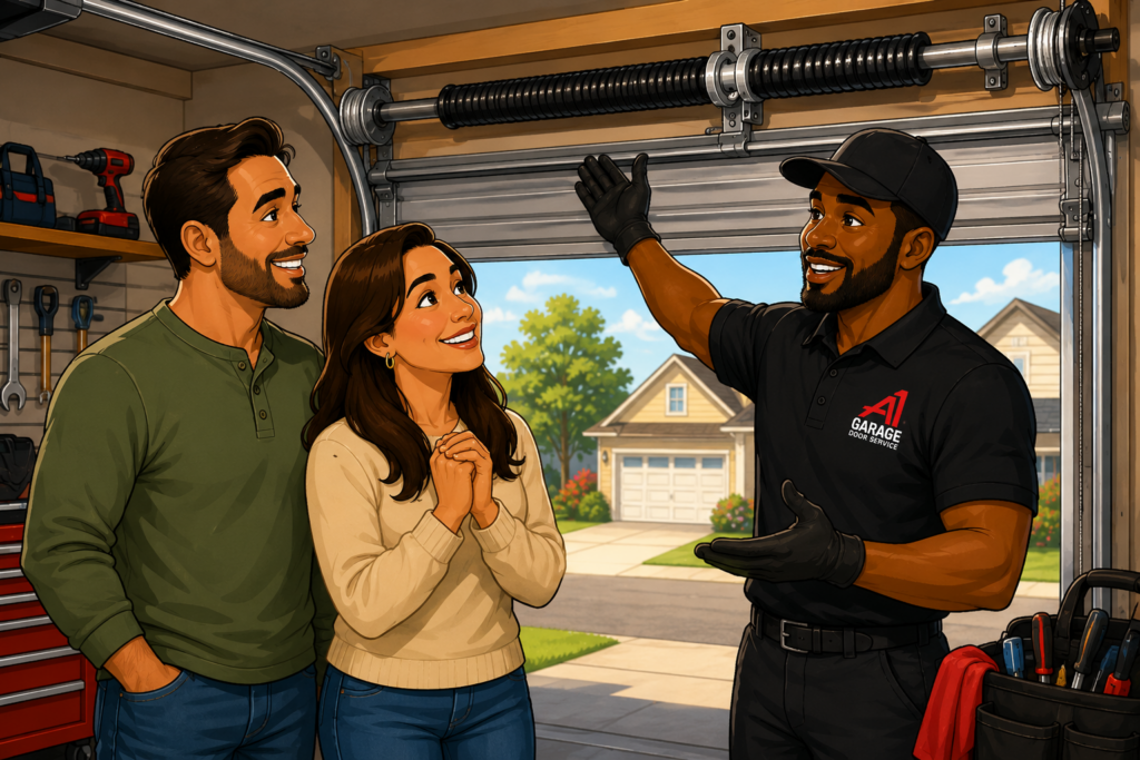 What Should a Professional Garage Door Service Company Actually Do? 7 Standards Every Homeowner Should Expect